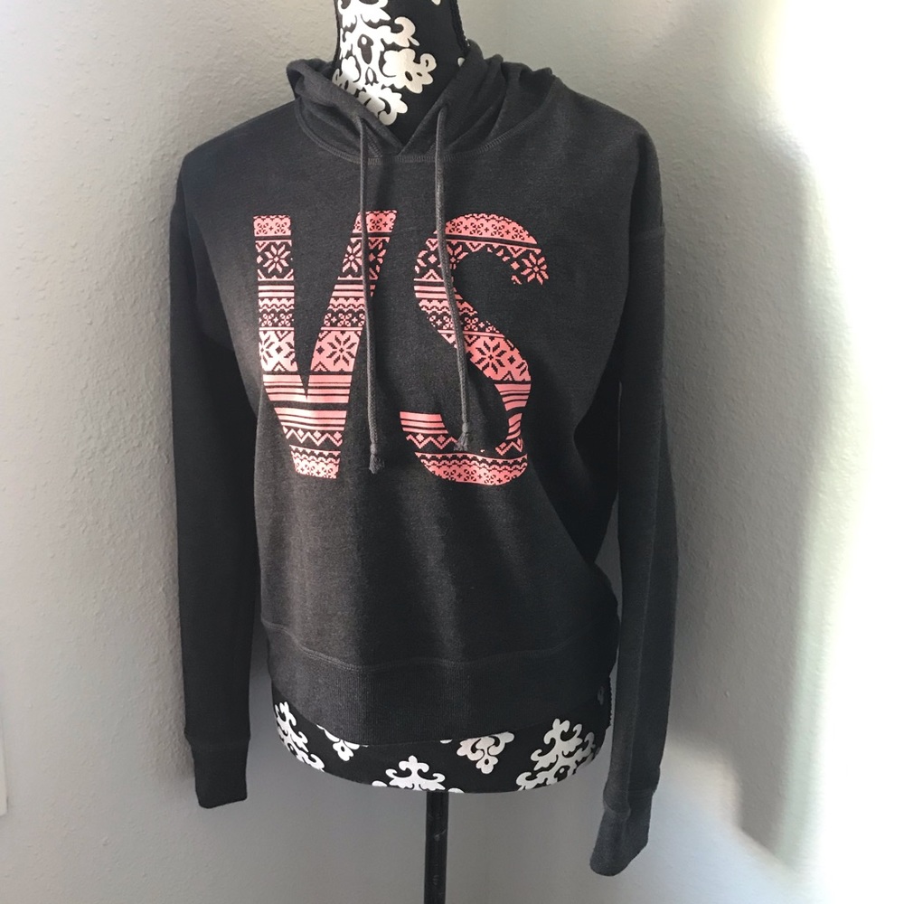 Victoria's secret gray hoodie